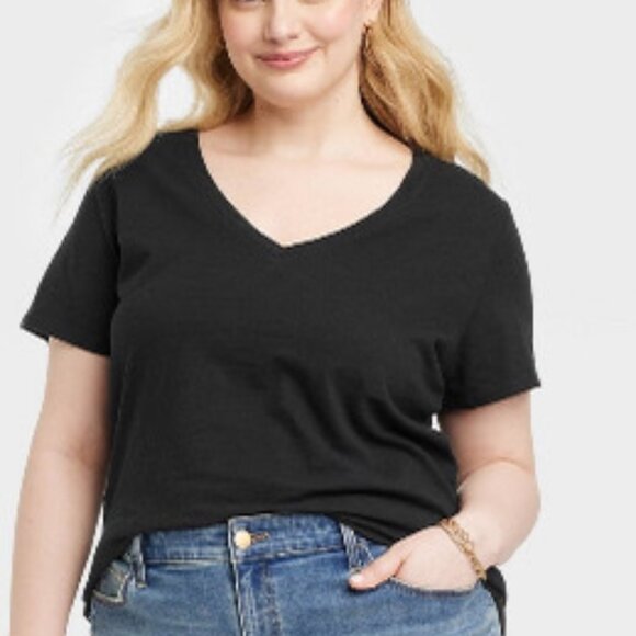 722 WOMENS XXL FITTED VNECK TEEE BY UNIVERSAL THREAD - Picture 1 of 1